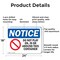 Signmission Safety Culture Sign, 24 in Width, Aluminum, Rectangle OS-2PACK-NS-A-1824-L-11339 - alternate 3
